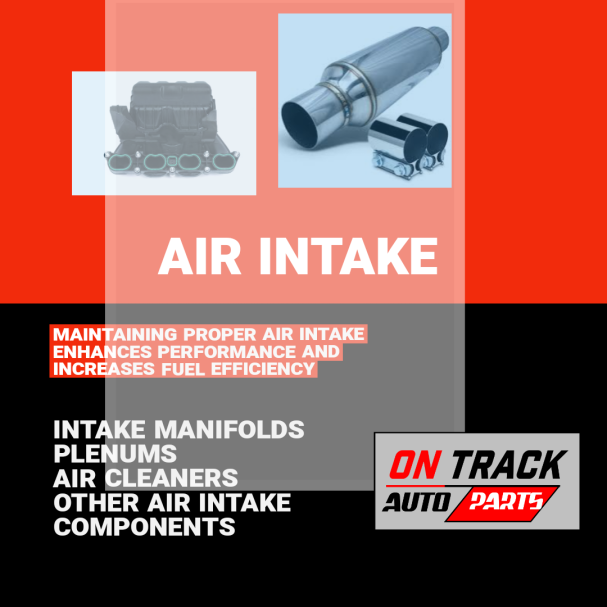 Air intake components for enhancing performance and fuel efficiency in vehicles.